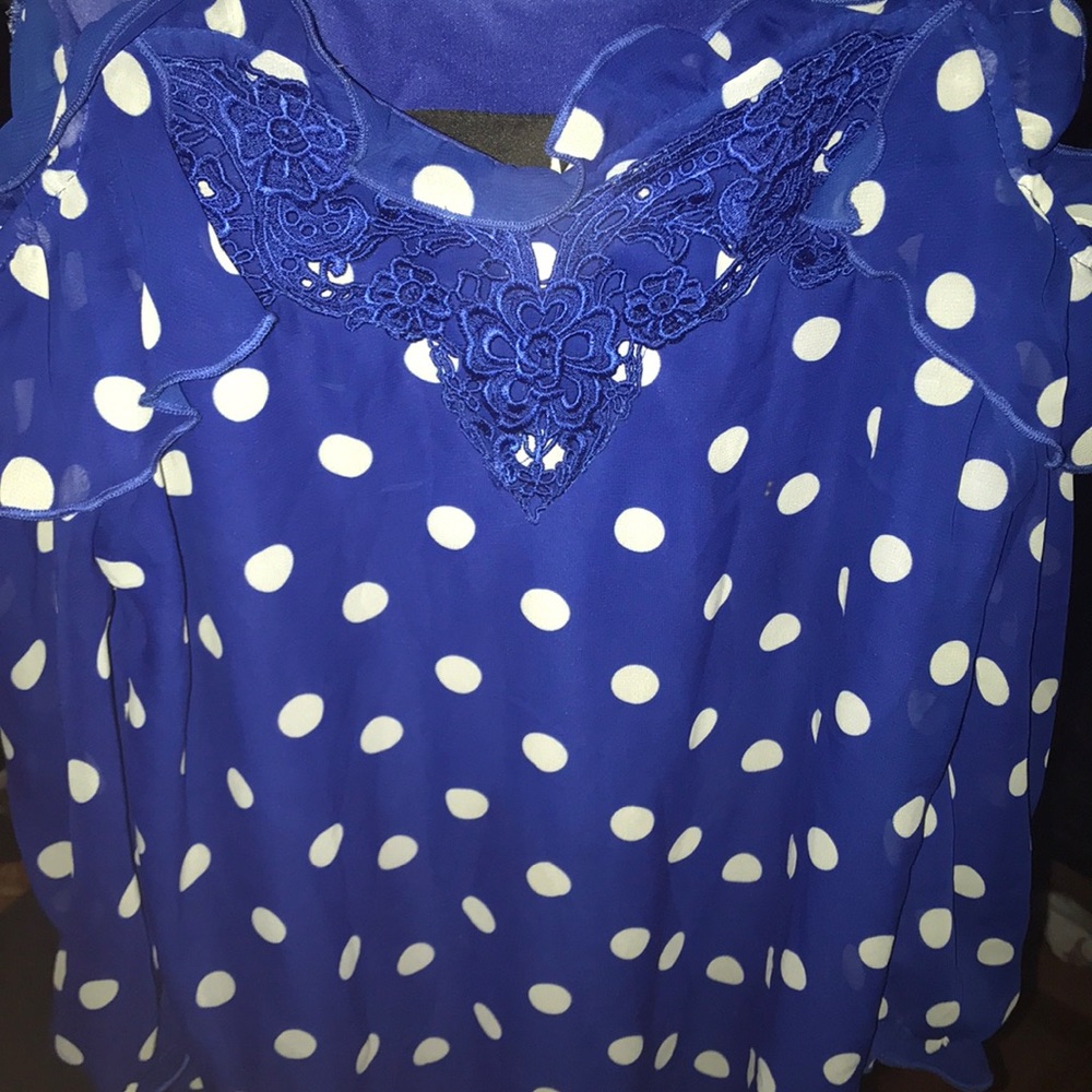 Polka dot shirt